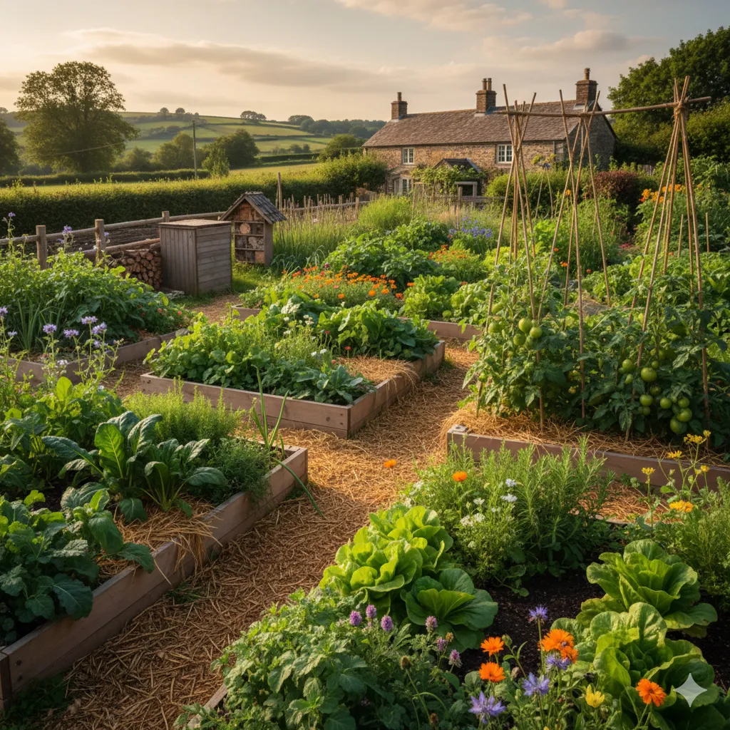 Ekologisk köksträdgård
